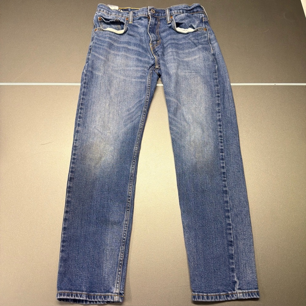 Levi Strauss Co 511 Straight leg Fit Mens Jeans 30x30 Blue Medium‎ Wash Denim